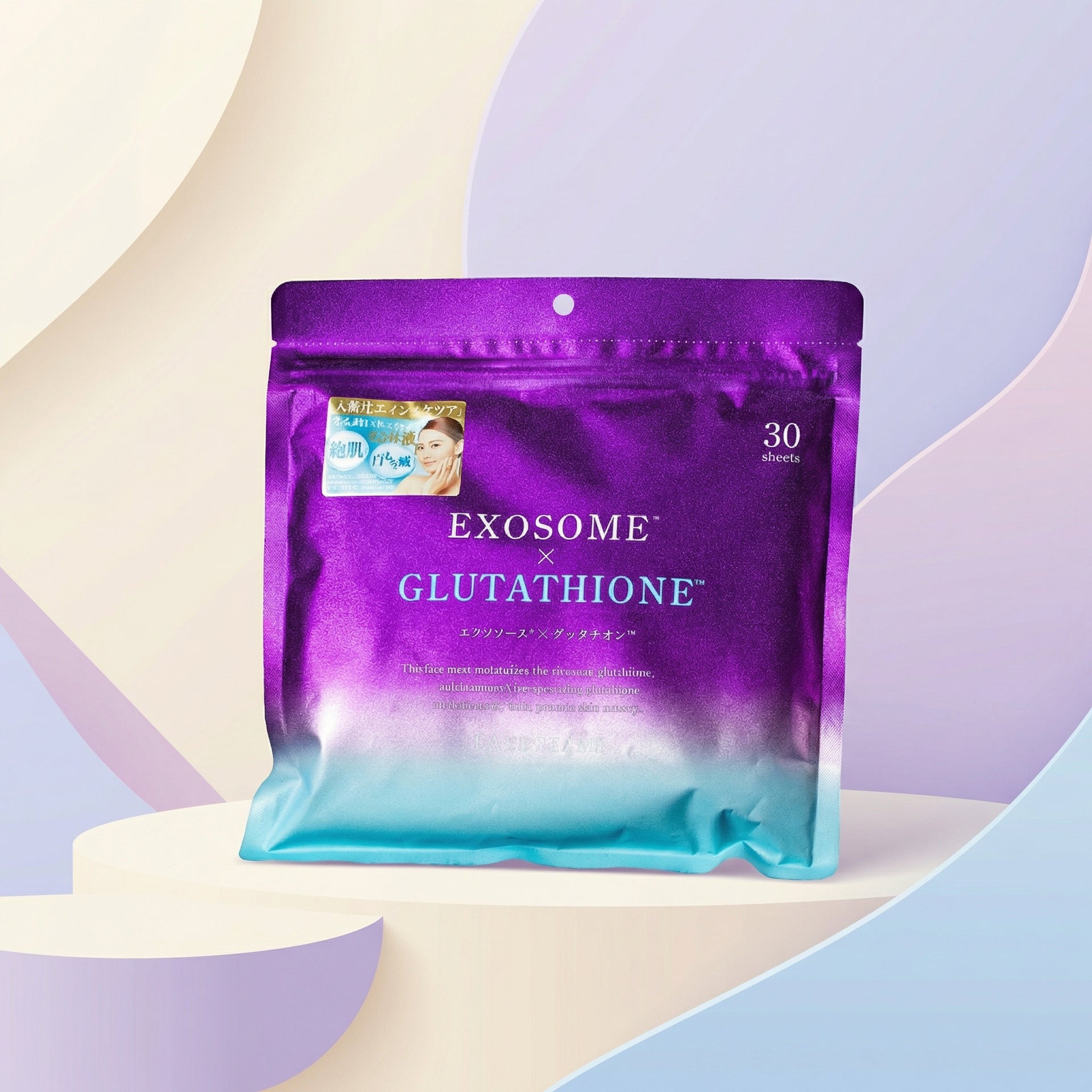 Exosome Glutathione Mask | Exosomy a glutathion